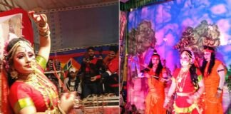 थापला की रामलीला में चौथे दिन उमड़ी दर्शकों की भारी भीड़, कोमल राणा नेगी ने शूर्पणखा अभिनय में लूटी वाहवाही