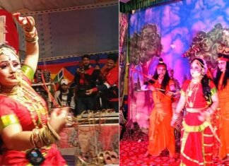 थापला की रामलीला में चौथे दिन उमड़ी दर्शकों की भारी भीड़, कोमल राणा नेगी ने शूर्पणखा अभिनय में लूटी वाहवाही