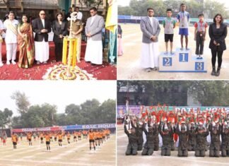सेंट जोसफ स्कूल ग्रेटर नोएडा में वार्षिक खेल दिवस का भव्य समापन, ओलंपियन साक्षी मलिक बनीं आकर्षण का केंद्र
