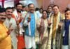मुख्यमंत्री पुष्कर सिंह धामी पटना (बिहार) में नवनिर्वाचित सरकार के शपथ ग्रहण समारोह में हुए सम्मिलित swearing-in ceremony of the newly elected government in Bihar