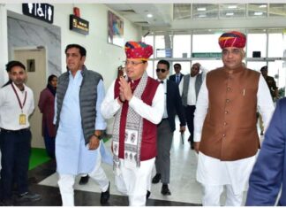 मुख्यमंत्री धामी ने अजमेर स्थित अखिल भारतीय उत्तराखंड धर्मशाला तीर्थराज पुष्कर के द्वितीय तल का किया लोकार्पण