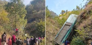अल्मोड़ा बस हादसे की वजह आई सामने, यात्रियों से भरी बस खाई में गिरने से 7 लोगों की गई जान, 12 घायल