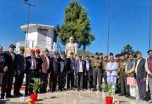 कंडोलिया सीडीएस पार्क में जनरल बिपिन रावत को दी गई श्रद्धांजलि, पूर्व सैनिक संगठन ने मनाया स्मृति दिवस General Bipin Rawat