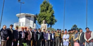 कंडोलिया सीडीएस पार्क में जनरल बिपिन रावत को दी गई श्रद्धांजलि, पूर्व सैनिक संगठन ने मनाया स्मृति दिवस General Bipin Rawat