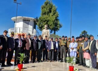 कंडोलिया सीडीएस पार्क में जनरल बिपिन रावत को दी गई श्रद्धांजलि, पूर्व सैनिक संगठन ने मनाया स्मृति दिवस General Bipin Rawat