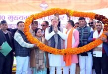 मुख्यमंत्री धामी ने किया 108 करोड़ की योजनाओं का लोकार्पण और शिलान्यास