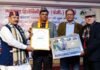 वरिष्ठ पत्रकार दीप सिलोड़ी गढ़ गौरव वीर चंद्र सिंह गढ़वाली सम्मान 2025 से सम्मानित
