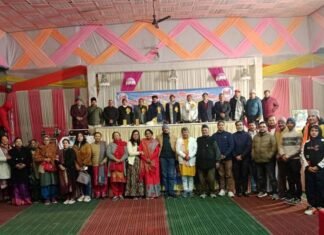 श्रीनगर गढ़वाल में नूतन वर्ष 2026 के स्वागत में साहित्यिक–सांस्कृतिक संध्या आयोजित literary and cultural evening was organized in Srinagar Garhwal