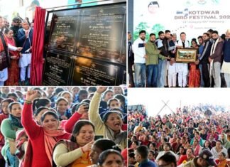 कोटद्वार में बर्ड फेस्टिवल का आगाज़, मुख्यमंत्री ने 326 करोड़ की 61 योजनाओं का किया लोकार्पण-शिलान्यास