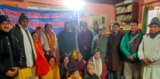 हिमालयन साहित्य एवं कला परिषद ने धूमधाम से मनाया वसंतोत्सव