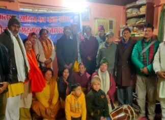 हिमालयन साहित्य एवं कला परिषद ने धूमधाम से मनाया वसंतोत्सव