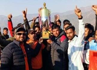 थापला TPL क्रिकेट टूर्नामेंट में कल्जीखाल इलेवन बना विजेता, शिमला मनियारस्यूं इलेवन उपविजेता