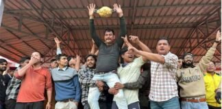 सांगुड़ा के ऐतिहासिक गिंदी कौथिग में मनियारस्यूं पट्टी ने जीती गिंदी