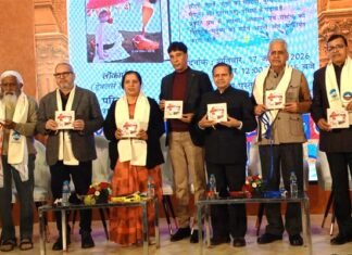 लेखक मंच में प्रकृति पथ नन्दा पथ का लोकार्पण