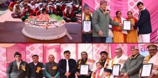 समळौ॑ण आन्दोलन की 25 वर्ष की यात्रा पर राठ महोत्सव का भव्य आयोजन