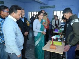 जिला स्तरीय इंस्पायर अवार्ड मानक प्रतियोगिता में 154 बाल वैज्ञानिकों ने दिखाया नवाचार का हुनर