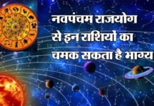 23 फरवरी से बन रहा है नवपंचम राजयोग, इन तीन राशियों के जातकों की खुल सकती है किस्मत