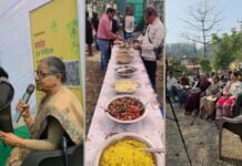 ढबाड़ी रोटी फाणु और झंगोरा के साथ लोगो ने लिया पहाड़ के मुहावरो का आनंद, बसंत फ़ूड फेस्टिवल के साथ संपन्न हुआ मातृभाषा दिवस