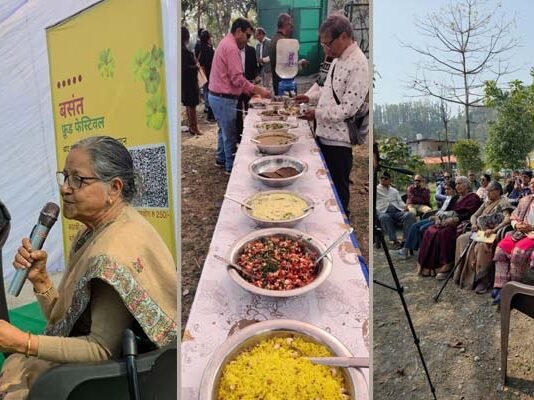 ढबाड़ी रोटी फाणु और झंगोरा के साथ लोगों ने लिया पहाड़ के मुहावरो का आनंद, बसंत फ़ूड फेस्टिवल के साथ संपन्न हुआ मातृभाषा दिवस