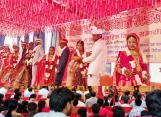ग्रेटर नोएडा में 10 वां सामूहिक विवाह समारोह: 11 जोड़े शादी के बंधन में बंधे
