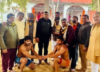 सोनू अखाड़े के अर्जुन ने जीता गुरु मुन्नी गोल्ड कप कुश्ती ख़िताब