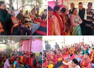 थानेश्वर महादेव मंदिर में उमड़ी श्रद्धालुओं की भीड़, शिवरात्रि पर भक्तिमय माहौल