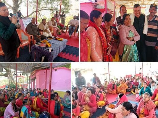 थानेश्वर महादेव मंदिर में उमड़ी श्रद्धालुओं की भीड़, शिवरात्रि पर भक्तिमय माहौल