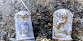 पौड़ी गढ़वाल के इस गांव में खुदाई दौरान मिली दो प्राचीन मूर्तियां, भगवान गणेश और नाग से अलंकृत शिवलिंग… Ancient Idols Discovered During Excavation in Chiloli-Kimoli Village