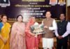 CM Dhami honored 38 senior women on International Women's Day