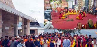 चैत्र वासंतीय नवरात्रि का भव्य शुभारंभ, मां भुवनेश्वरी धाम में उमड़ा श्रद्धालुओं का सैलाब Chaitra Vasantik Navratri