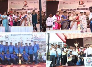 उत्तराखंड चैलेंजर्स कप सीजन-10 का भव्य समापन, पुरुष वर्ग में डेयरी टेक हिमालयन, महिला वर्ग में नंदा देवी XI बनी चैंपियन