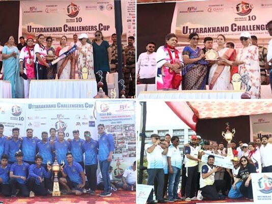 उत्तराखंड चैलेंजर्स कप सीजन-10 का भव्य समापन, पुरुष वर्ग में डेयरी टेक हिमालयन, महिला वर्ग में नंदा देवी XI बनी चैंपियन