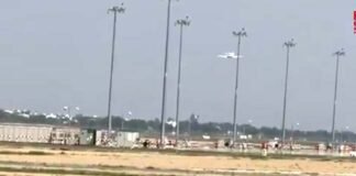 first flight took off from Noida International Airport