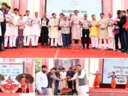 ग्रेटर नोएडा प्रेस क्लब का होली मिलन समारोह हर्षोल्लास के साथ संपन्न, ‘शब्दमधु’ वार्षिक पत्रिका का विमोचन