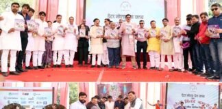 ग्रेटर नोएडा प्रेस क्लब का होली मिलन समारोह हर्षोल्लास के साथ संपन्न, ‘शब्दमधु’ वार्षिक पत्रिका का विमोचन