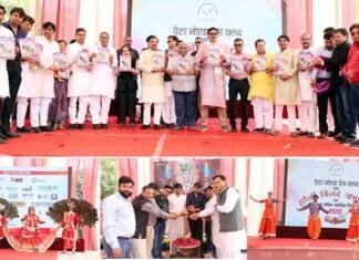 ग्रेटर नोएडा प्रेस क्लब का होली मिलन समारोह हर्षोल्लास के साथ संपन्न, ‘शब्दमधु’ वार्षिक पत्रिका का विमोचन
