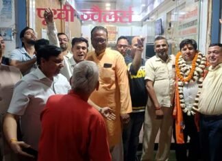 हेमंत जोशी के खोड़ा नगर पालिका में मनोनीत सभासद बनने पर भव्य स्वागत, क्षेत्र में खुशी की लहर