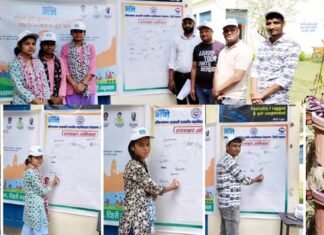 देवप्रयाग महाविद्यालय में नमामि गंगे के तहत हस्ताक्षर अभियान, स्वच्छता व पर्यावरण संरक्षण का दिया संदेश