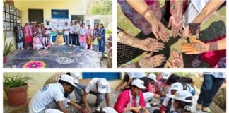 नमामि गंगे के तहत देवप्रयाग महाविद्यालय में रंगोली व मेहंदी प्रतियोगिता आयोजित