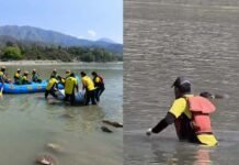 NIT श्रीनगर के छात्र का शव पांच दिन बाद अलकनंदा नदी से बरामद NIT Srinagar student body recovered from Alaknanda River