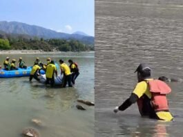 NIT श्रीनगर के छात्र का शव पांच दिन बाद अलकनंदा नदी से बरामद NIT Srinagar student body recovered from Alaknanda River