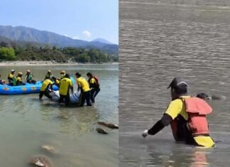 NIT श्रीनगर के छात्र का शव पांच दिन बाद अलकनंदा नदी से बरामद NIT Srinagar student body recovered from Alaknanda River