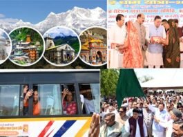 चारधाम यात्रा-2026 का शुभारंभ: मुख्यमंत्री ने ऋषिकेश से चार धाम जाने वाली बसों को हरी झंडी दिखाकर किया रवाना