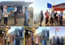 पौड़ी में हिमालय क्रांति पार्टी का जनसंपर्क अभियान, दृष्टिपत्र का किया वितरण