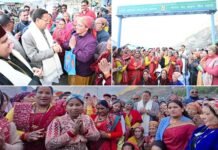 मुख्यमंत्री धामी पहुंचे सीमांत गांव माणा, विकास कार्यों का लिया जायजा