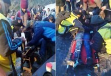 केदारनाथ मार्ग पर युवक को सेल्फी लेना पड़ा भारी, बर्फ पर फिसलकर गिरा, SDRF ने किया रेस्क्यू Pilgrim Injured While Taking Selfie on Kedarnath Route