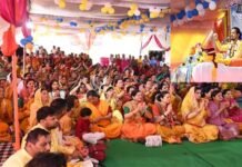 मलेठी में श्रीमद्भागवत कथा के पंचम दिवस पर उमड़ा श्रद्धा का सैलाब