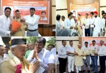 पद्म भूषण से सम्मानित होने पर भगत सिंह कोश्यारी का प्रेस क्लब दिल्ली में अभिनंदन समारोह