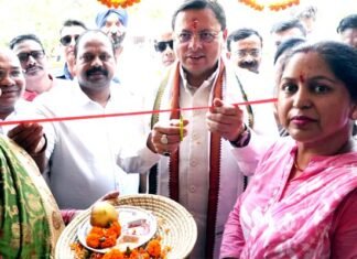 मुख्यमंत्री पुष्कर सिंह धामी ने खटीमा में 89 लाख रुपये की विकास योजनाओं का किया लोकार्पण