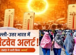 दिल्ली-NCR में प्रचंड गर्मी और लू का कहर, यूपी का यह जिला देश में सबसे गर्म, आज 11 जिलों में गर्मी और लू का रेड अलर्ट heat and heat wave wreak havoc in Delhi-NCR